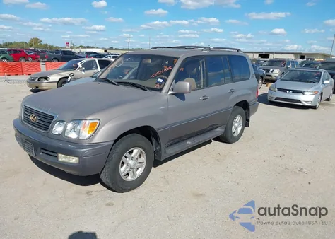 2000 Lexus Lx 470 z USA, uszkodzony, nr VIN JT6HT00W8Y0091648